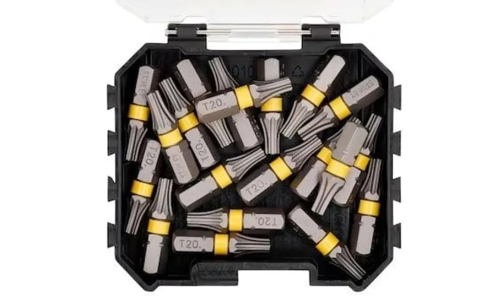 Conjunto de Pontas Torx T20 25mm - 20 Uni Stanley STA88570-XJ