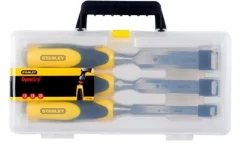 Conjunto Formões Fio Biselado - 3 Pcs Stanley 2-16-883