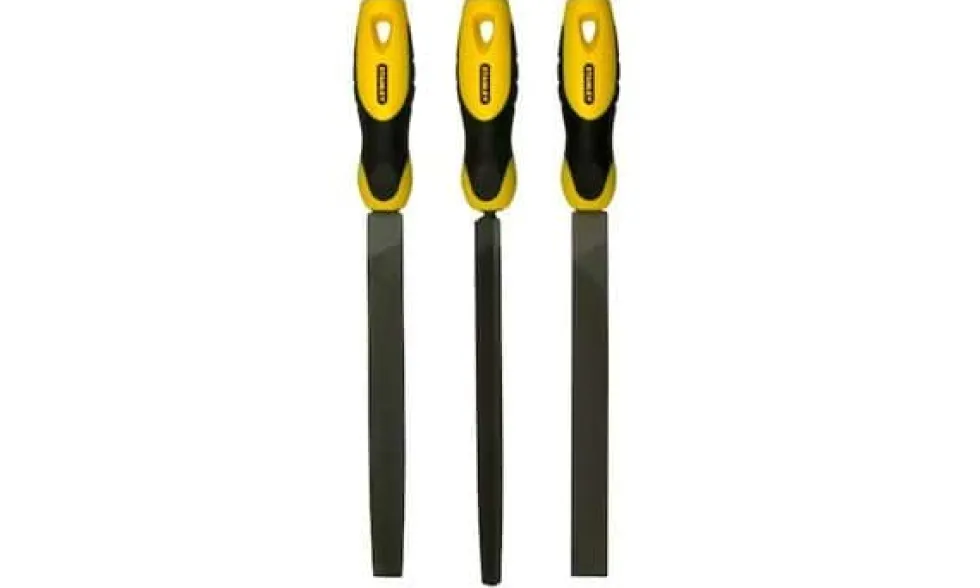 Conjunto Limas 200mm - 3 Pcs Stanley 0-22-464