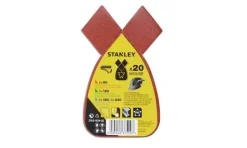 Conjunto Misto de Lixas Mouse - 20Uni Stanley STA31029-QZ
