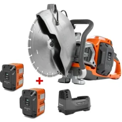 Cortadora 350mm a Bateria K1 PACE Rescue + 2 Baterias + Carregador Husqvarna 970519201