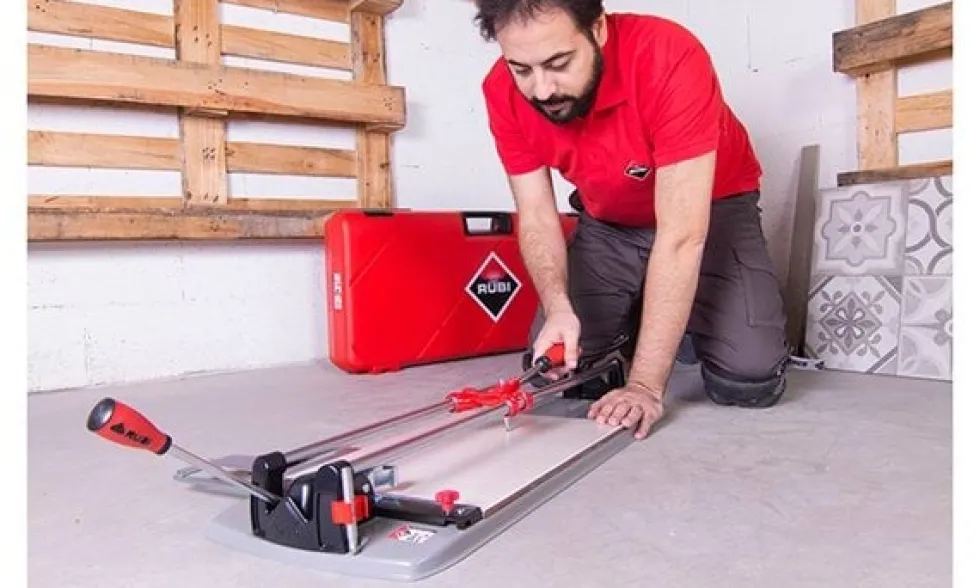 Cortador Cerâmica Manual 66 cm TS-66 MAX Base Cinza RUBI 18974