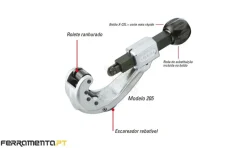 Cortador de Tubos Avanço Integrado Ridgid 33070