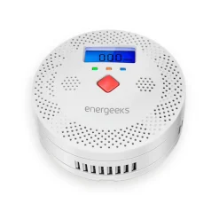 Detector de Monóxido de Carbono Wi-Fi Energeeks EG-SCOW001