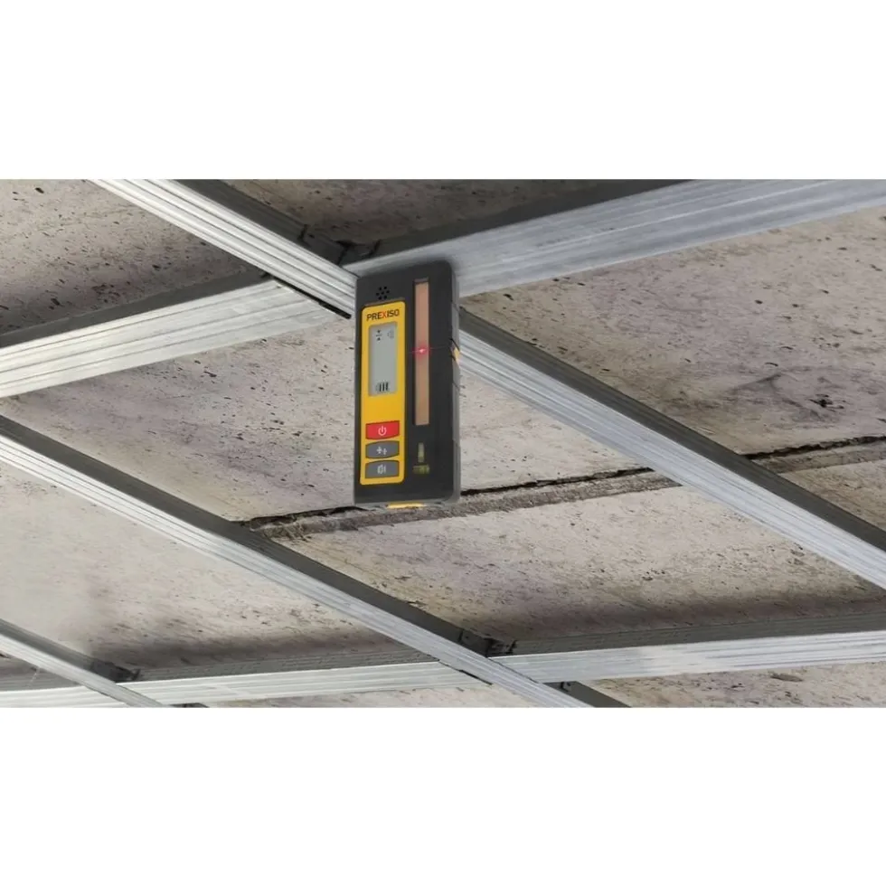 Detetor Receptor de Laser Vermelho e Verde 50M Prexiso PLR50