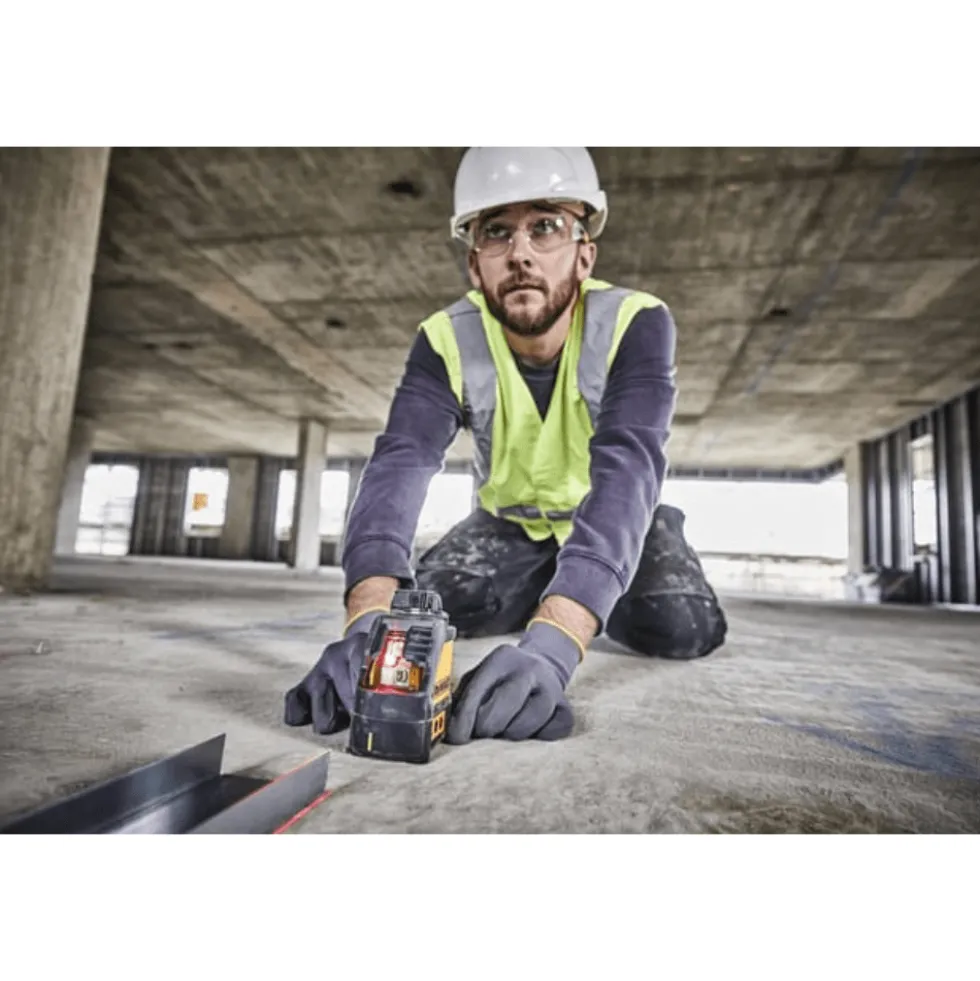DeWalt Nível Laser Luz Vermelha Cruzado DW088K