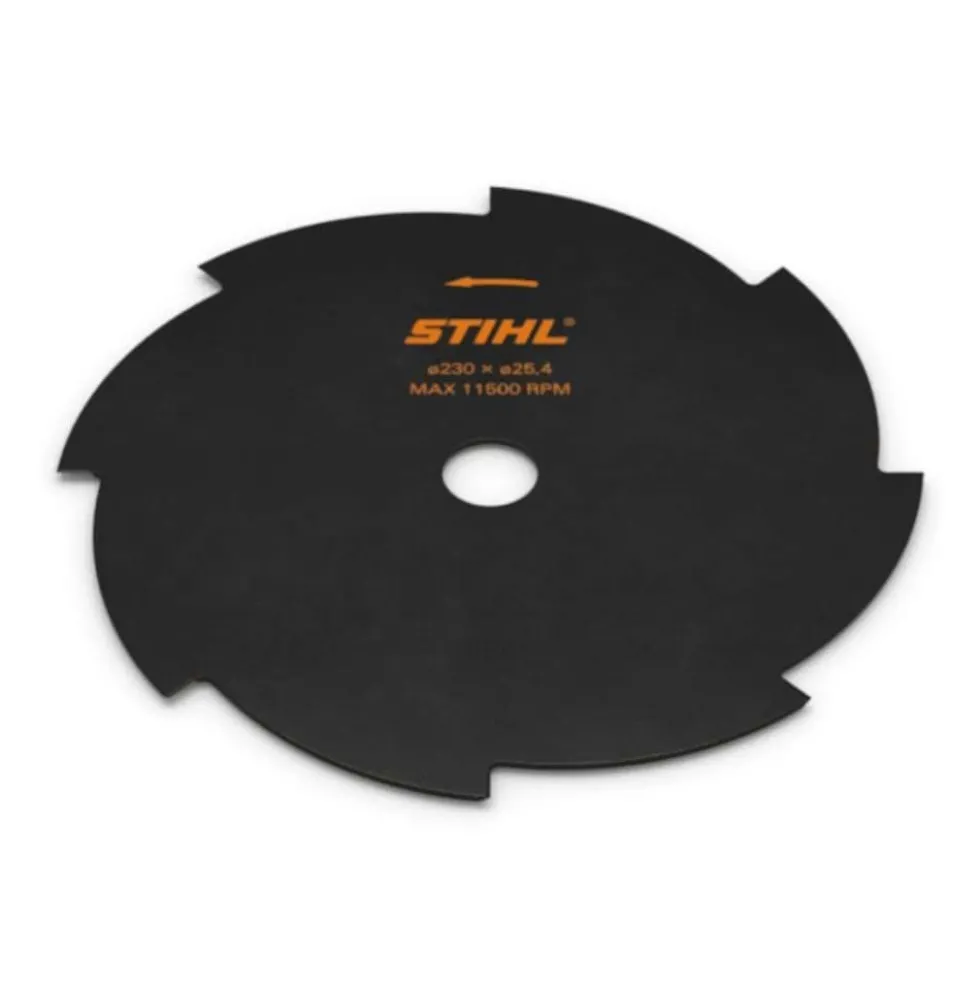 Disco Corte Erva p/ Roçadora 230-8 230MM Stihl 40017133803v