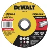 Disco De Corte Côncavo E Alto Desempenho Para Metal-OSA 125x3mm Dewalt DT43911-QZ
