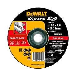 Disco de Corte Cóncavo P/ Metal 180x2.8mm Dewalt DT43942-QZ