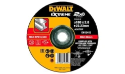 Disco de Corte Cóncavo P/ Metal 180x2.8mm Dewalt DT43942-QZ