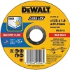 Disco De Corte De Alto Desempenho Para Aço Inox-OSA 125x1.6mm Dewalt DT43906-QZ