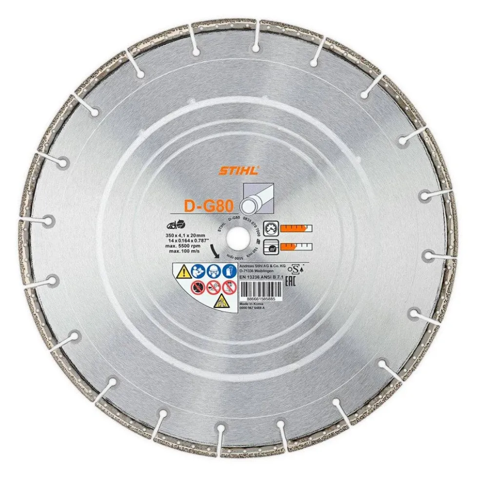 Disco de Corte Diamante 230mm Stihl 08350707001