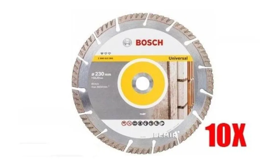 Disco de corte diamante Standard Universal 22,23x230 Bosch 2608615066