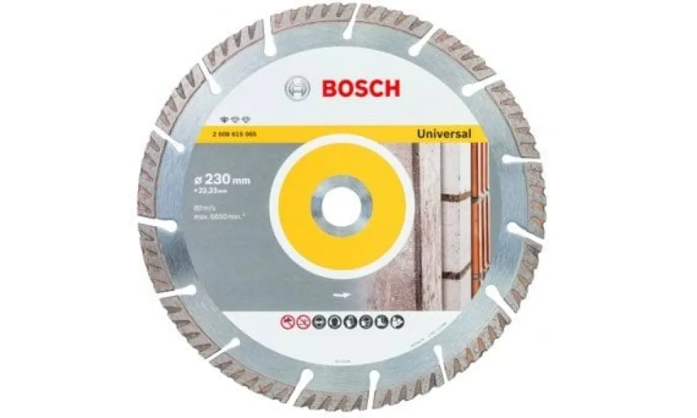 Disco de corte diamante Standard Universal 25,40x300 Bosch 2608615069