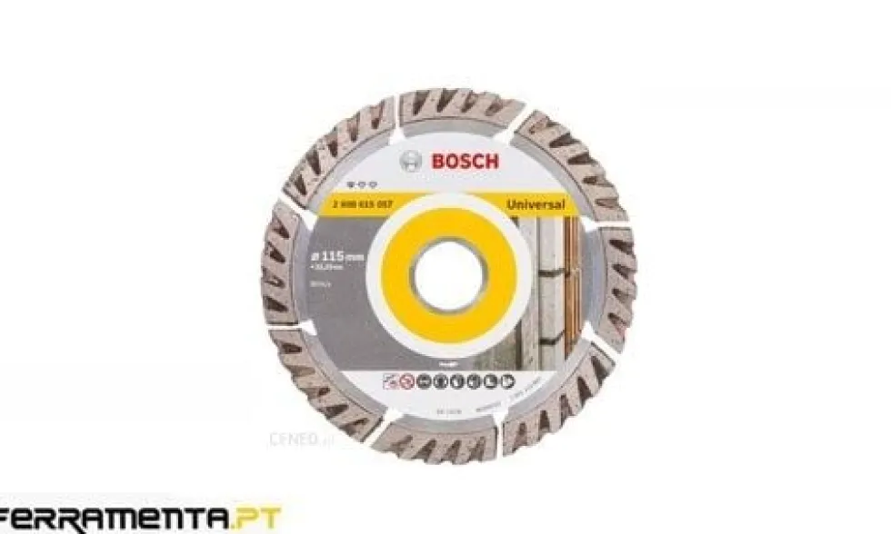 Disco de corte diamante Standard Universal 22,23x115 Bosch 2608615057