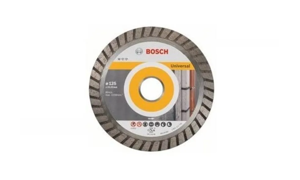 Disco de corte diamante Universal Turbo 125x22,23mm Bosch 2608602394