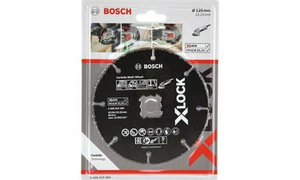 Disco de Corte 125mm Multi Wheel X-LOCK Bosch 2608619284