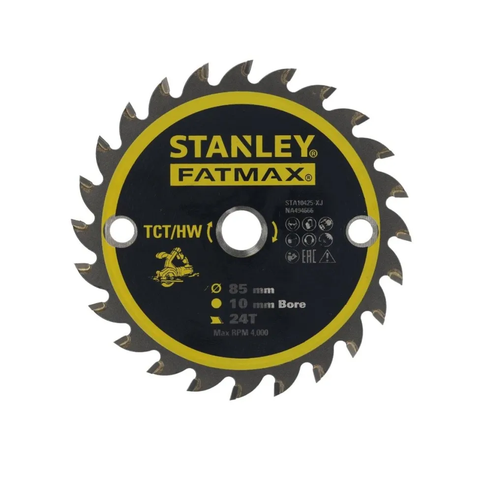 Disco de Corte TCT/HW STANLEY® FATMAX® 85x10mm - 2