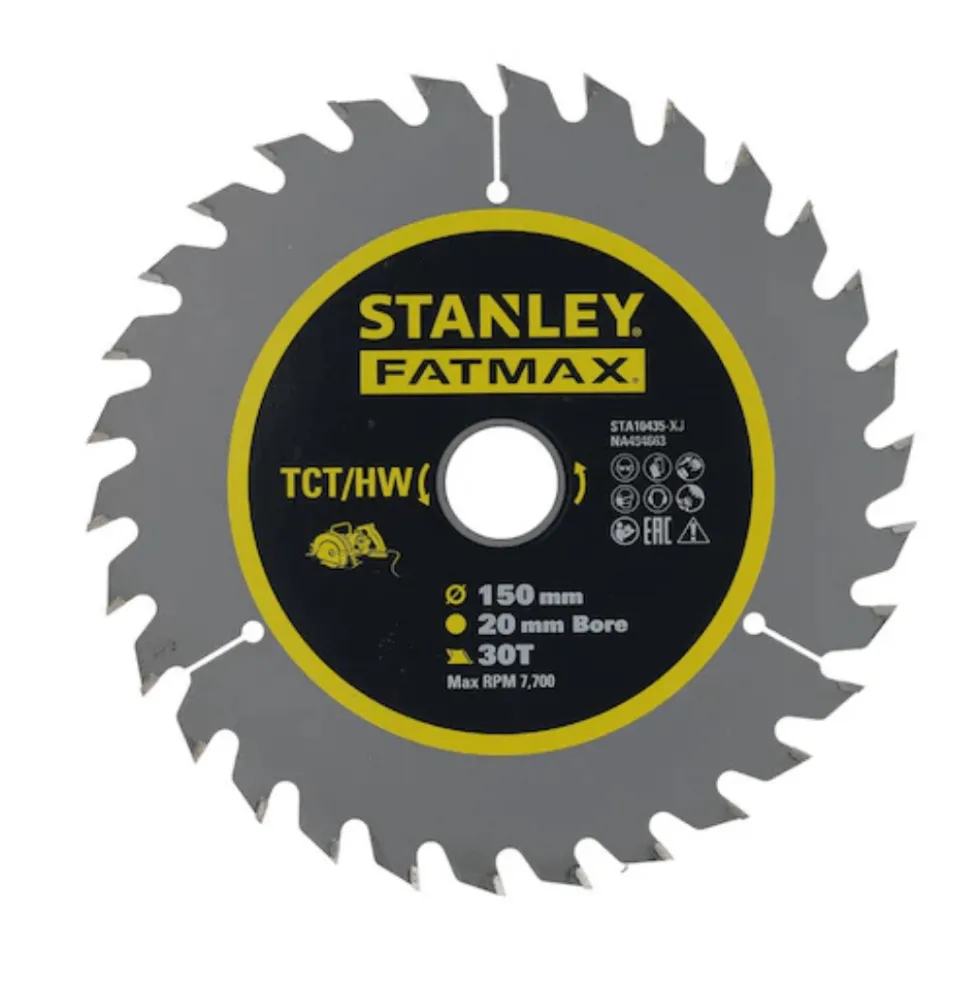 Disco de Corte TCT/HW STANLEY® FATMAX® 150x20/16mm