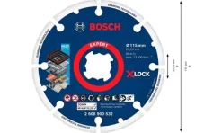 Disco de corte X-LOCK Para Metal 115mm Bosch 2608900532