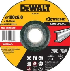 Disco De Desbaste Côncavo Para Metal Dewalt DW454-AE