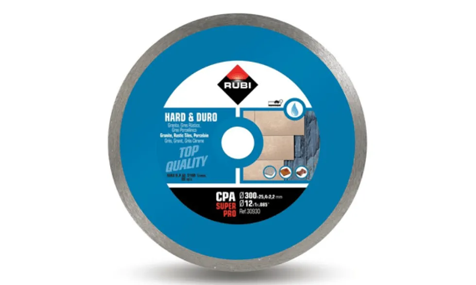 Disco de Diamante CPA-300 300x25.4mm SUPERPRO Rubi 30930