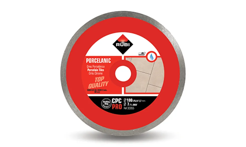 Disco de Diamante P/ Grés Porcelânico CPC-180 PRO Rubi 30955