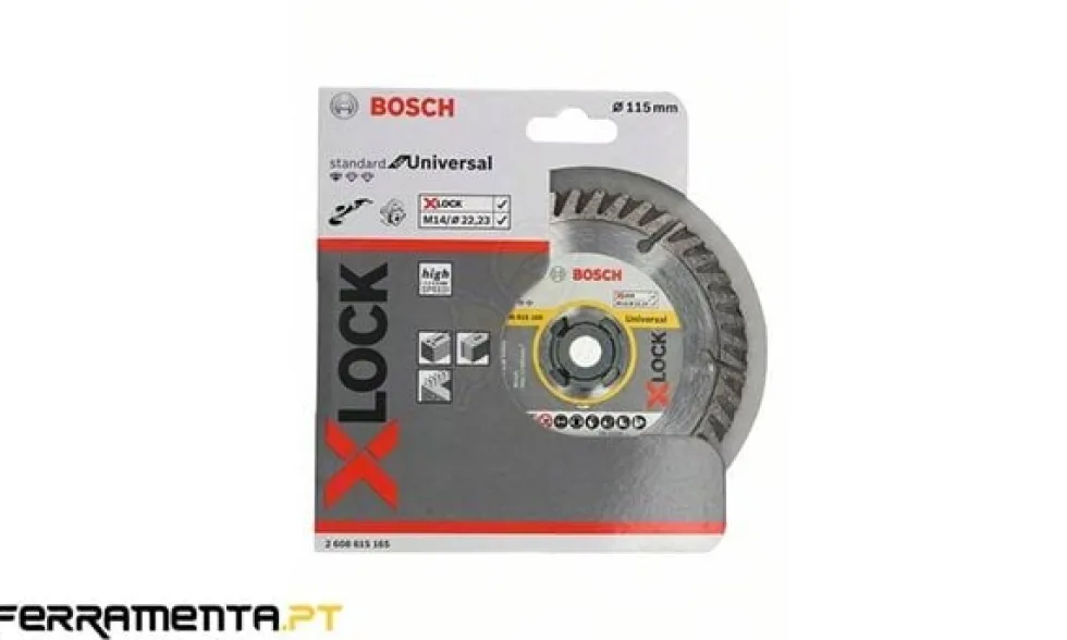 Disco de Diamante X-LOCK 115mm Bosch 2608615165