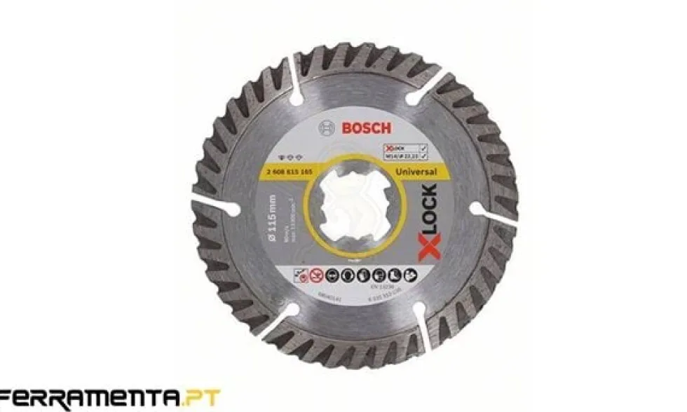 Disco de Diamante X-LOCK 115mm Bosch 2608615165