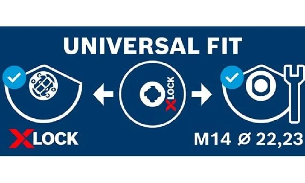 Disco de diamante X-LOCK Multimaterial 115mm Bosch 2608900669
