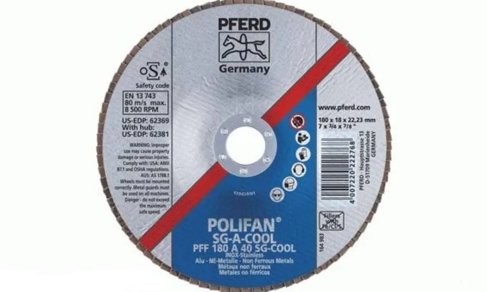 Disco de Lamelas Polifan Ø180mm GR40 Pferd 4007220232972