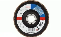 Disco De Lixa Em Lamelas 125mm Para Metal Bosch 26086036