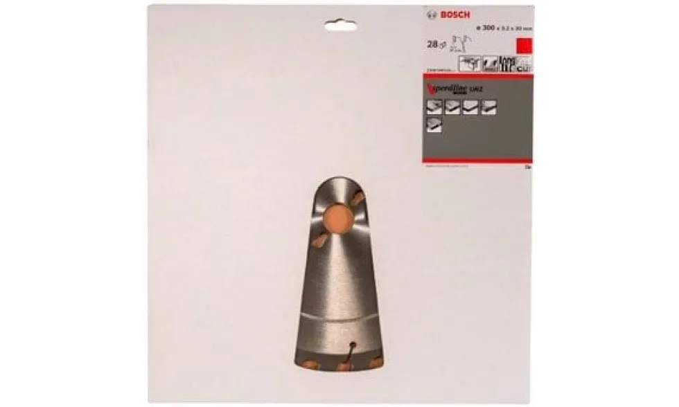 Disco de Serra Circular 300mm SpeedLine p/ Madeira Bosch 2608640681