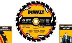Disco de Serra ELITE 190mm X 30mm X 40T DeWalt DT20550-QZ