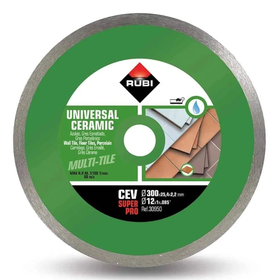 Disco Diamantado p/ Cerâmica CEV 300 SUPERPRO Rubi 30950