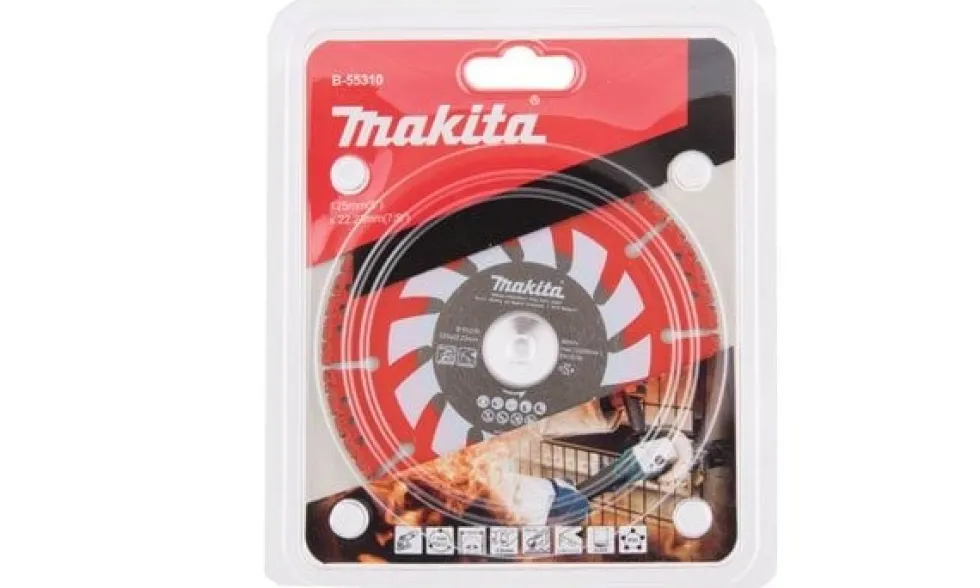 Disco Diamante Especial Resgate 125x22,23mm Makita B-55310