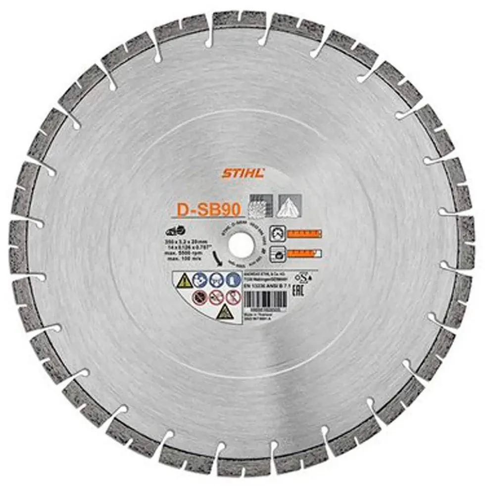 Disco Diamante para Betão D-BA90 235mm Stihl 08350947012