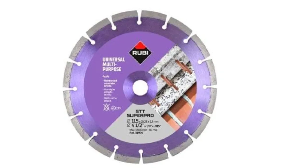 Disco Diamante - STT 115mmSuperPro Rubi 30974