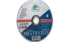 Disco Extrafino Inox Standard 230mm Stayer 81103