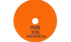 Disco Flexível Diamantado P/ Polir Ø100mm Gr200 Rubi 62972