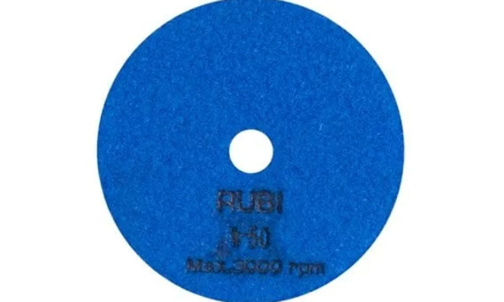 Disco Flexível Diamantado P/ Polir Ø100mm Gr50 Rubi 62970
