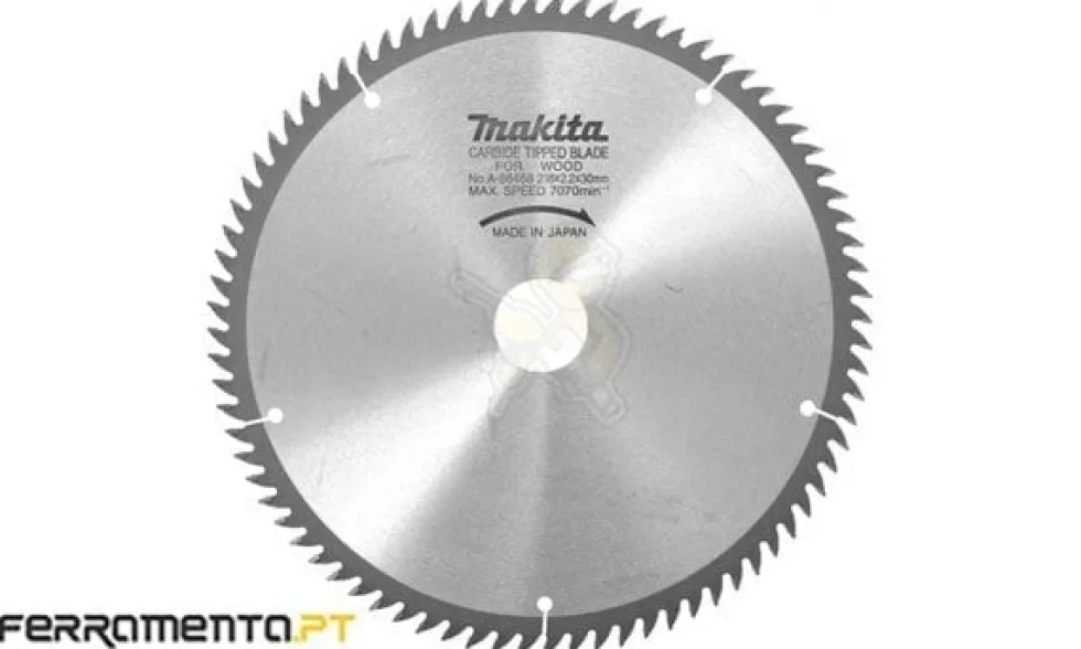 Disco HM 216x30mm 80D Makita A-86468