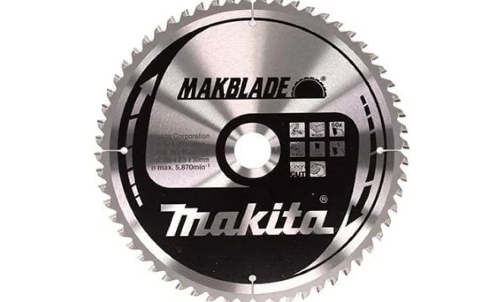 Disco HM 260x30mm 60D Makita B-32801