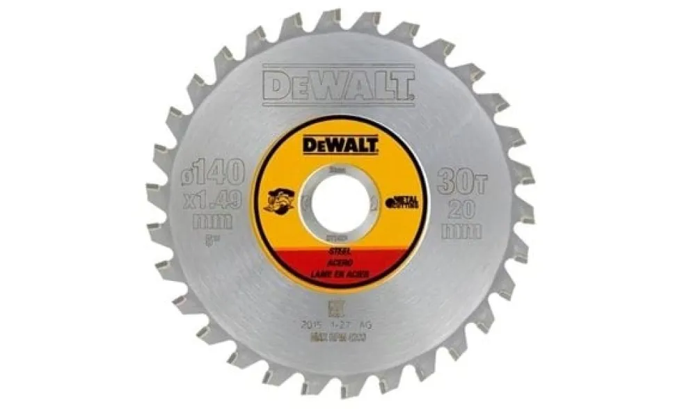 Disco Para Aço 140 x 20 mm Dewalt DT1923-QZ