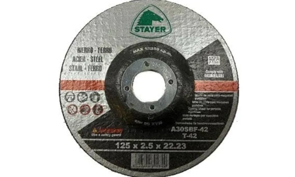 Disco para Corte de Metal 125x2,5mm Stayer 811010