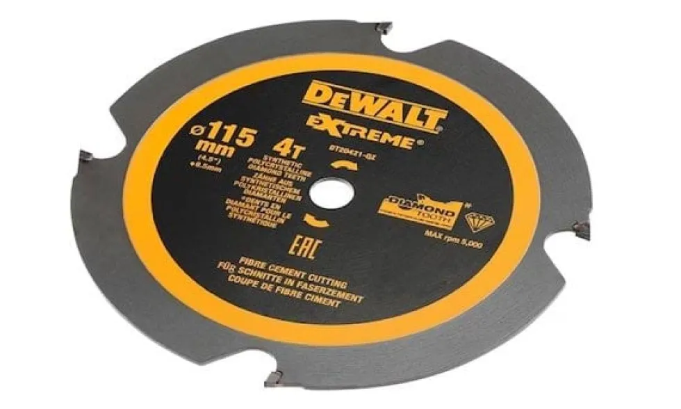 Disco para Corte Multimaterial ( Fibrocimento ) 115x9.5mm 4D Dewalt DT20421-QZ