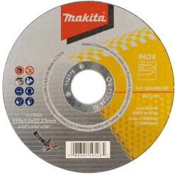 Disco Para Metal 115 x 1.0mm Makita D-75524