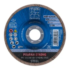 DISCO POLIFAN CONICO PFC 125 Z 50 SG STRONG/22,23 PFERD 4007220777893