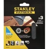 Discos de Lixa 125mm G60 p/ Rebarbadora Stanley STA32185-XJ