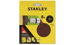Discos de Lixa 125mm G60 Stanley STA32001-XJ